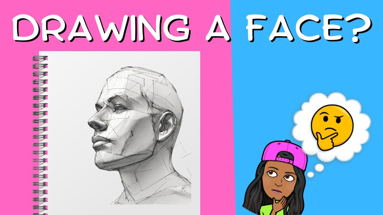 3 TIPS TO DRAW A HUMAN FACE! STEP BY STEP - YouTube