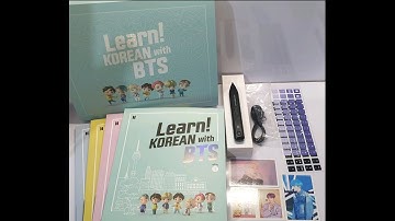 UNBOXING | Learn Korean with BTS! | FILIPINO