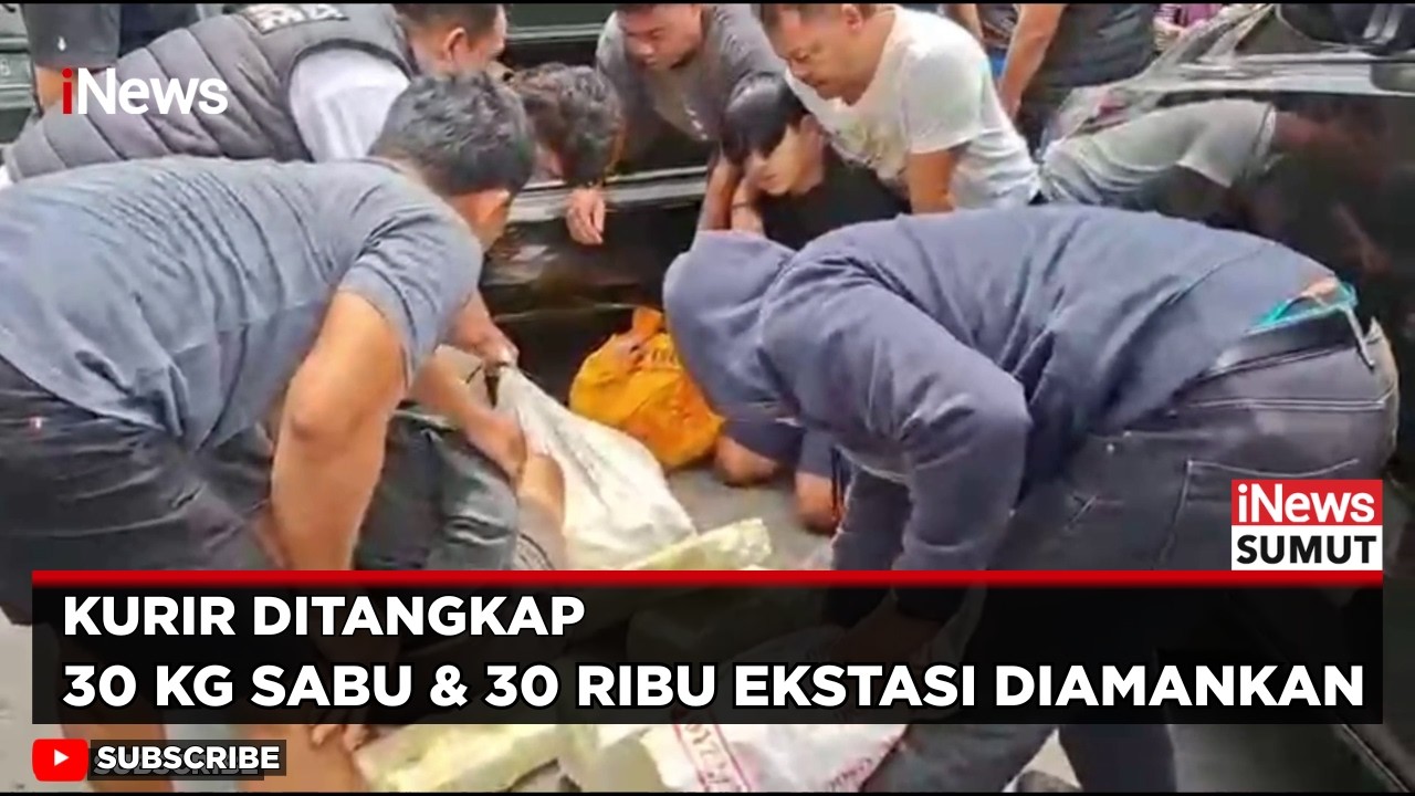 Penyelundupan Narkoba Digagalkan! Jaringan Internasional Disergap di Jalinsum Labura | iNews Sumut