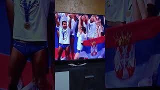 СРБИЈО РАДУЈ СЕ 🇷🇸🏆 #vaterpolo #srbija #champion #zlato