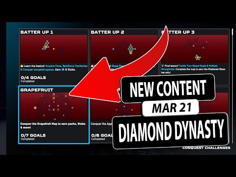 MLB The Show 25 Diamond Dynasty NEW CONTENT New Conquests, Chase ,Pack and More!