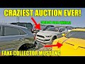 I Found Collector Mustangs, A Bent Frame G63 & The New AMG Engine Sitting In Pieces At An Auction!