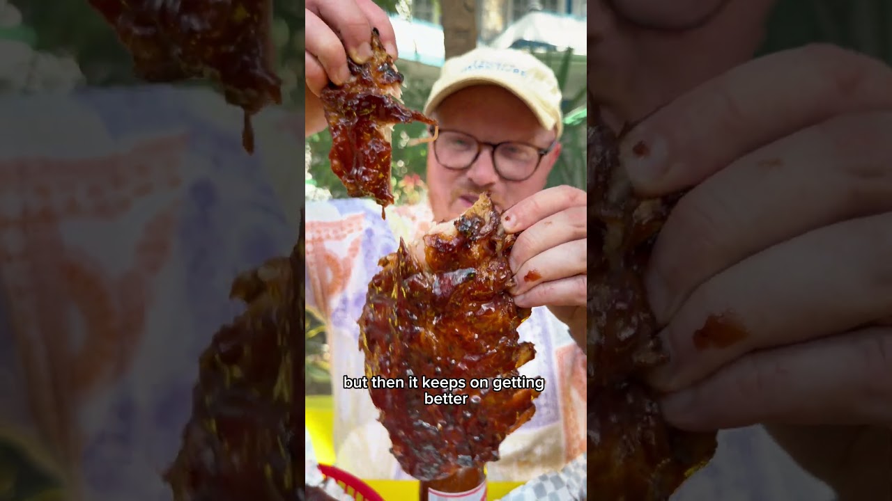 People say this is the best jerk in the world #jamaica #jerk #jamaicanfood
