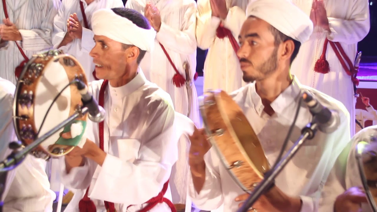 أحواش  افراح ايت رخا في مهرجان احواش باكادير في دورته الخامسة 2018