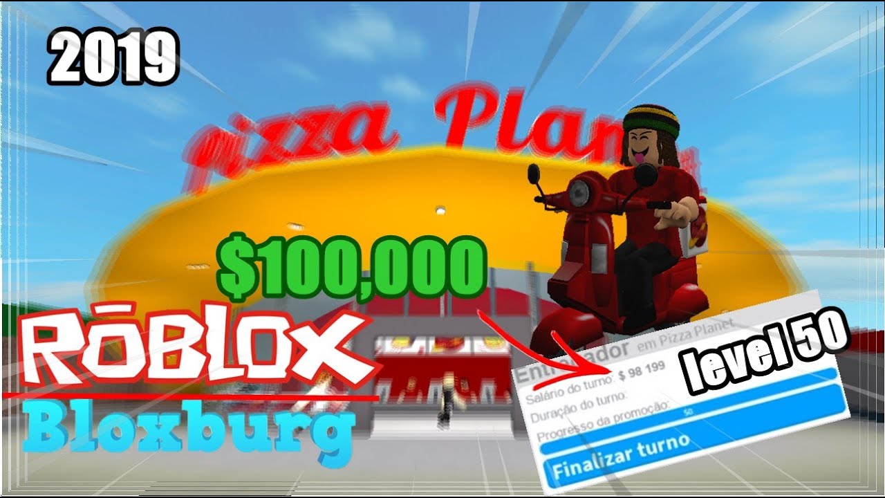 Welcome To Bloxburg Level 50 In Pizzaplanet Worth It Working 30 Minutes Roblox Youtube