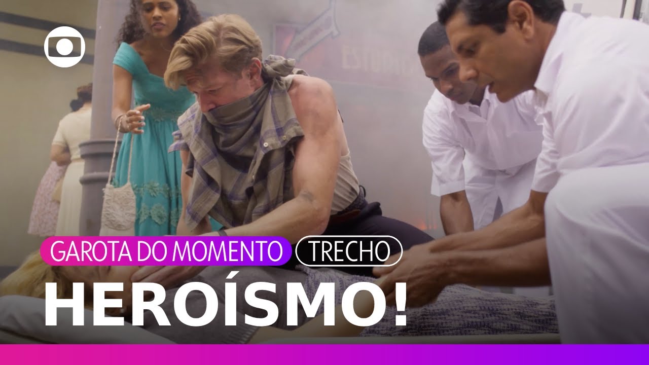 Beto corre para salvar Lígia ao saber que a boate está em chamas! | Garota do Momento | TV Globo