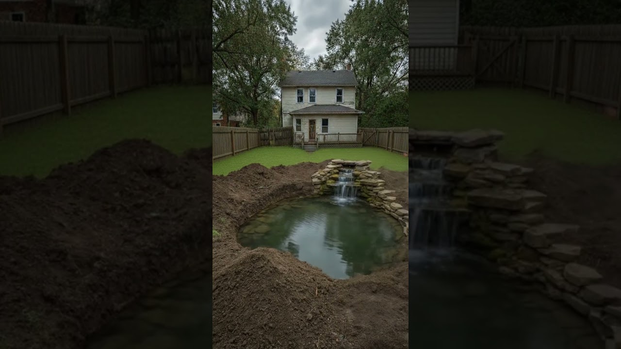 Would You Believe This Was Once an Abandoned Backyard? 