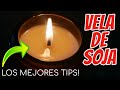 Cómo hacer VELAS de SOJA PASO A PASO 👨‍🏫