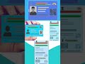 நீல நிற ஆதார் கார்டுகள் பற்றி தெரியுமா? | Aadhar card news | tn govt news | #shorts