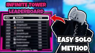 Get on the Infinite Tower Leaderboard (Solo) EASILY with This Macro in Sailor Piece Roblox