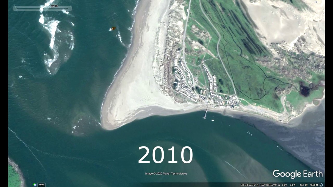 A timelapse of the dunes at the mouth of Tomales Bay