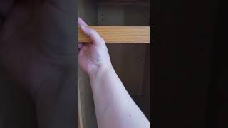 Turn A Cabinet Into A Pull Out Trash Drawer Part 4