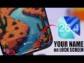 How to Add Your NAME on your iPhone Lock Screen (iOS 26.4)