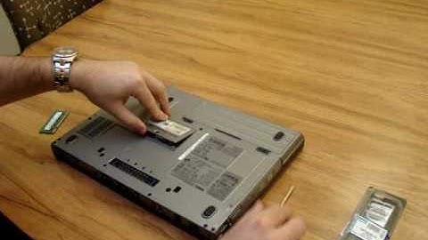 Dell Latitude D620 Memory Upgrade