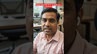 check Hard disk error ticks #shorts #viral #trending #shortfeed #yyoutubeshort #computer #Trainer