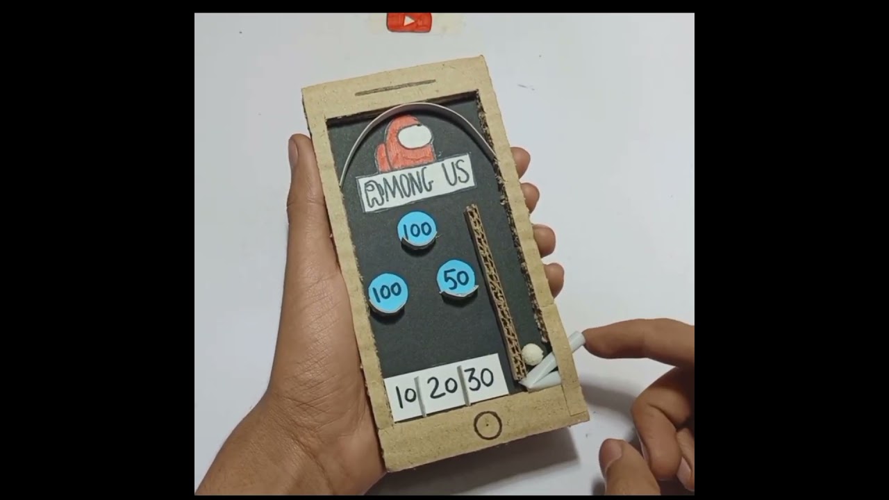 Cardboard PinBall Game 