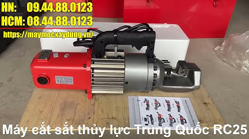 Máy Cắt Sắt Thủy Lực Cầm Tay Phi 25 RC25. Cắt Siêu Khỏe Phi 25 Giá Lại Rẻ