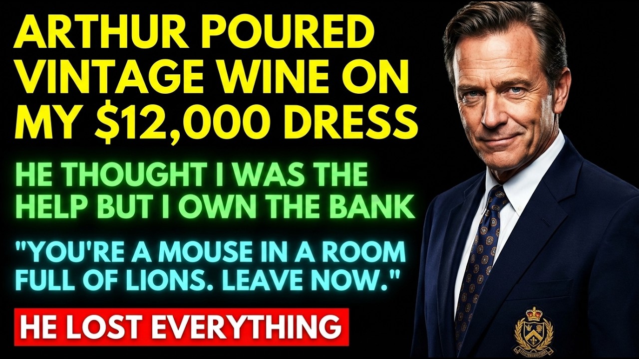 Arthur Poured Wine On My $12,000 Dress, So I Bought His Entire Billion Dollar Estate — REVENGE