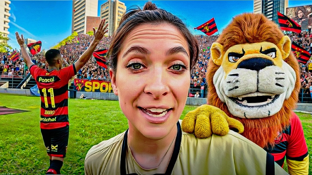 FUI ATÉ RECIFE VER O CLÁSSICO DAS MULTIDÕES ENTRE SPORT X SANTA CRUZ!