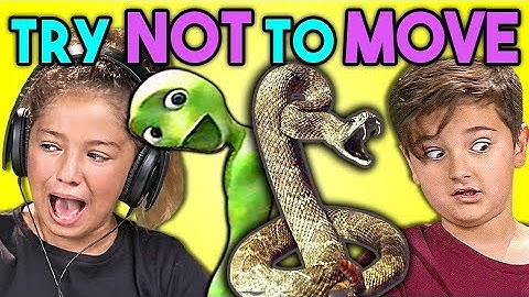 Kids React To TRY NOT TO MOVE Challenge #3