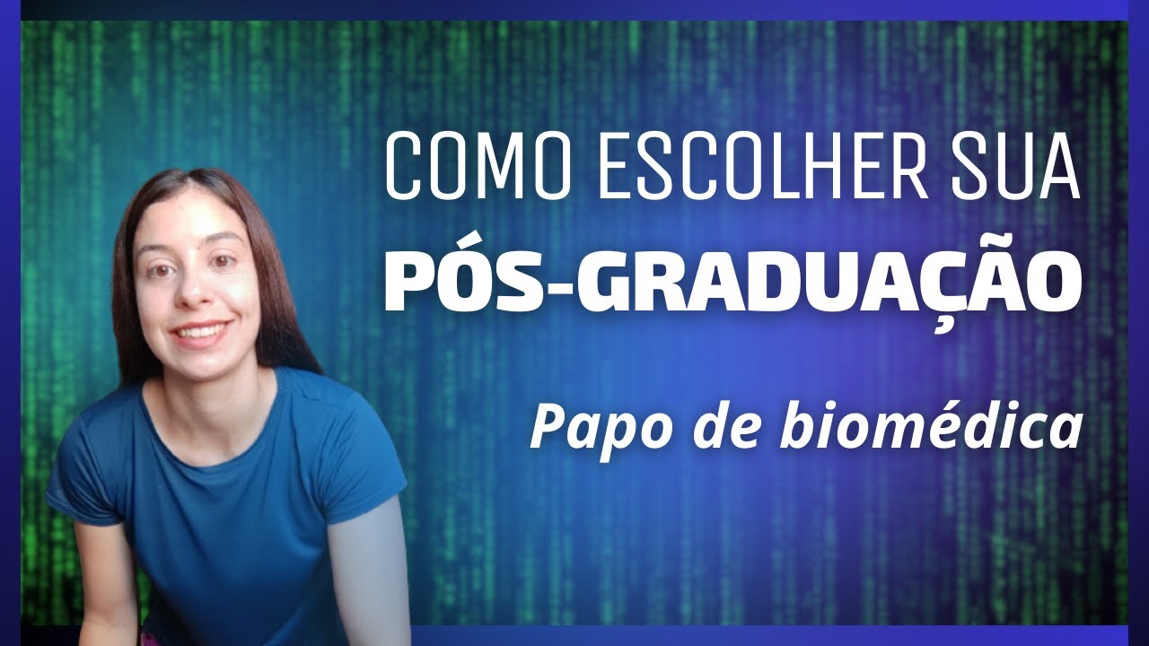 #biomedicina Como escolher sua Pós-graduação | Os tipos de Pós ...