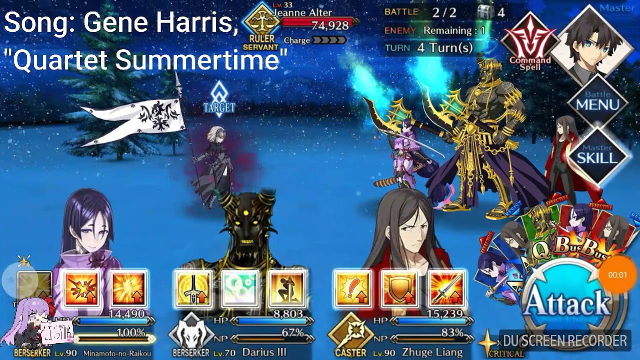 Fate GONA Christmas Rerun (2018) Jannu Alter (last quest)