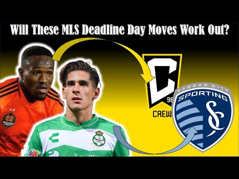 The Most Interesting Moves From MLS Deadline Day 2025! #MLS #sportingkc #Crew96