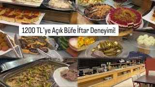 5 Yıldızlı Otelde Lüks Açık Büfe İftar Kişi Başı 1200 Tl Sizce Değer Mi?