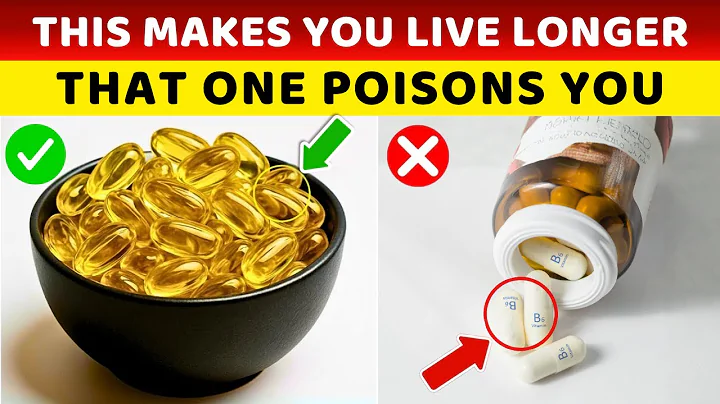 Over 60? 4 WORST Vitamins You Should NEVER Take and 4 You MUST Take Daily | Senior Health Tips