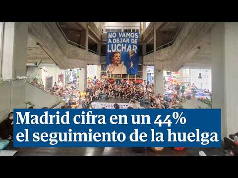 Madrid Government reports 44% turnout for first day of education strike