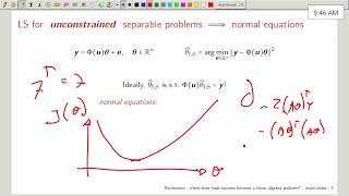 syslabs 26 M7 3 when does least squares become a linear algebra problem