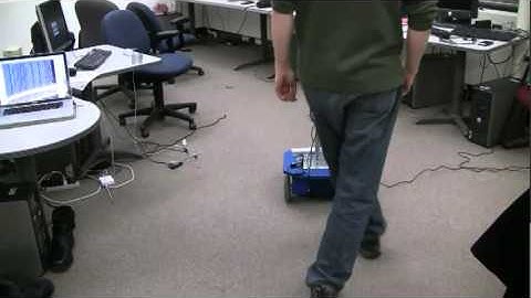 Niccolo Kinnect Human Following - Example 2