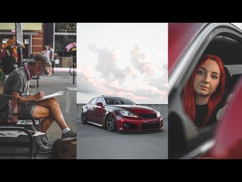 POV Street Photography with Cool Cars & Models / Sony a6400