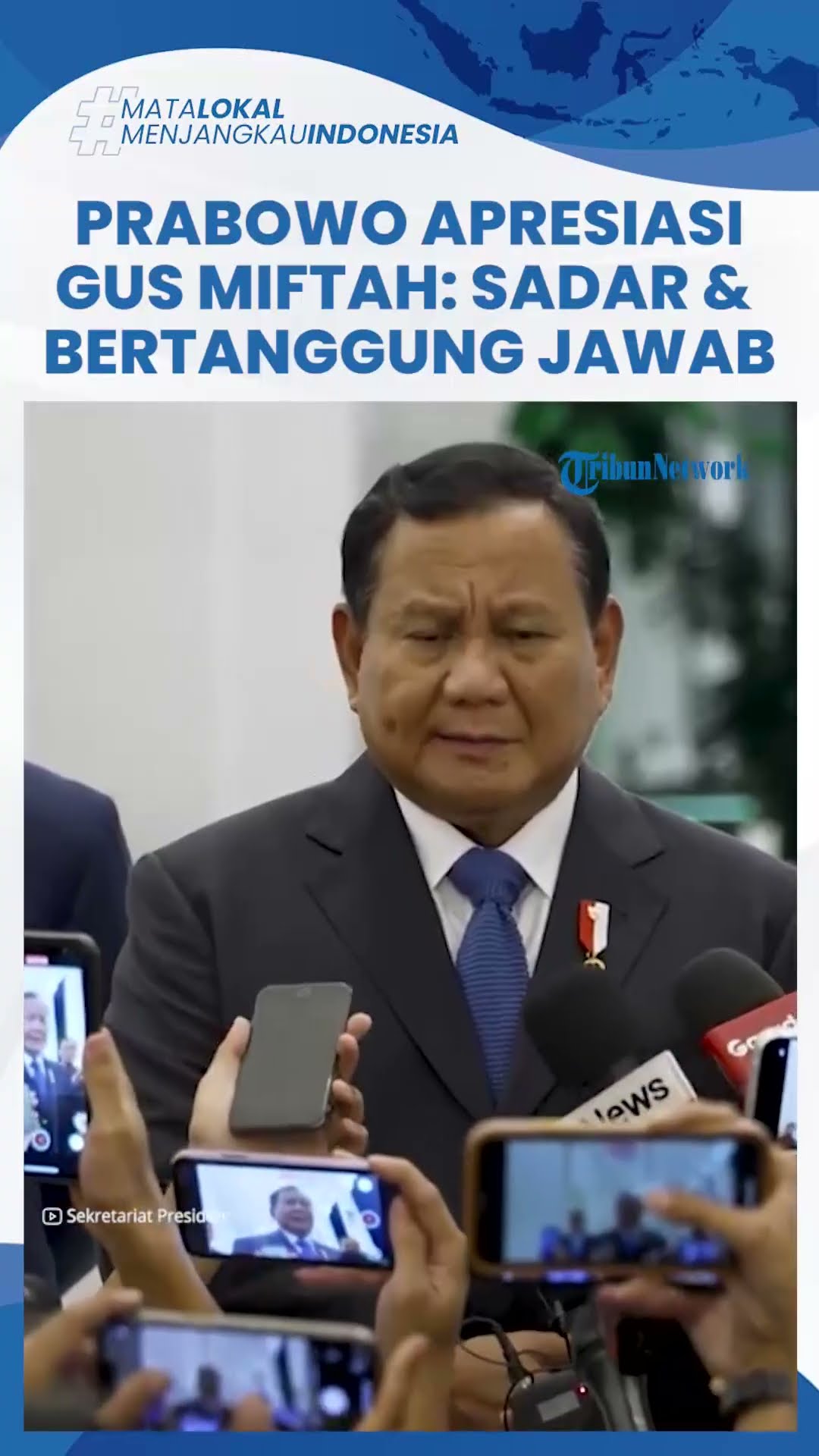 Gus Miftah Mengundurkan Diri, Prabowo Apresiasi Sikapnya: Beliau Sadar dan Bertanggung Jawab