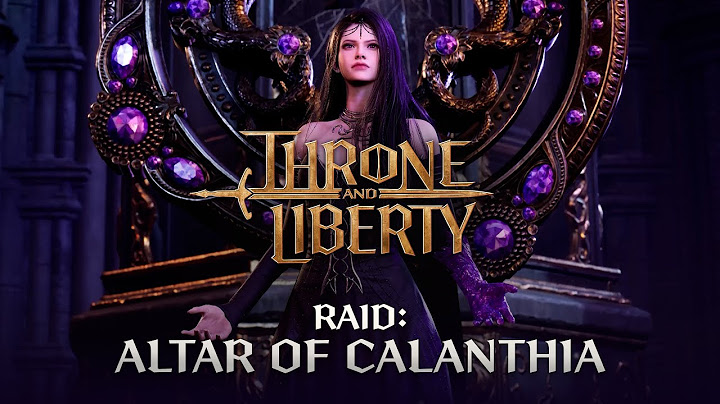 THRONE AND LIBERTY: Altar of Calanthia Raid Trailer