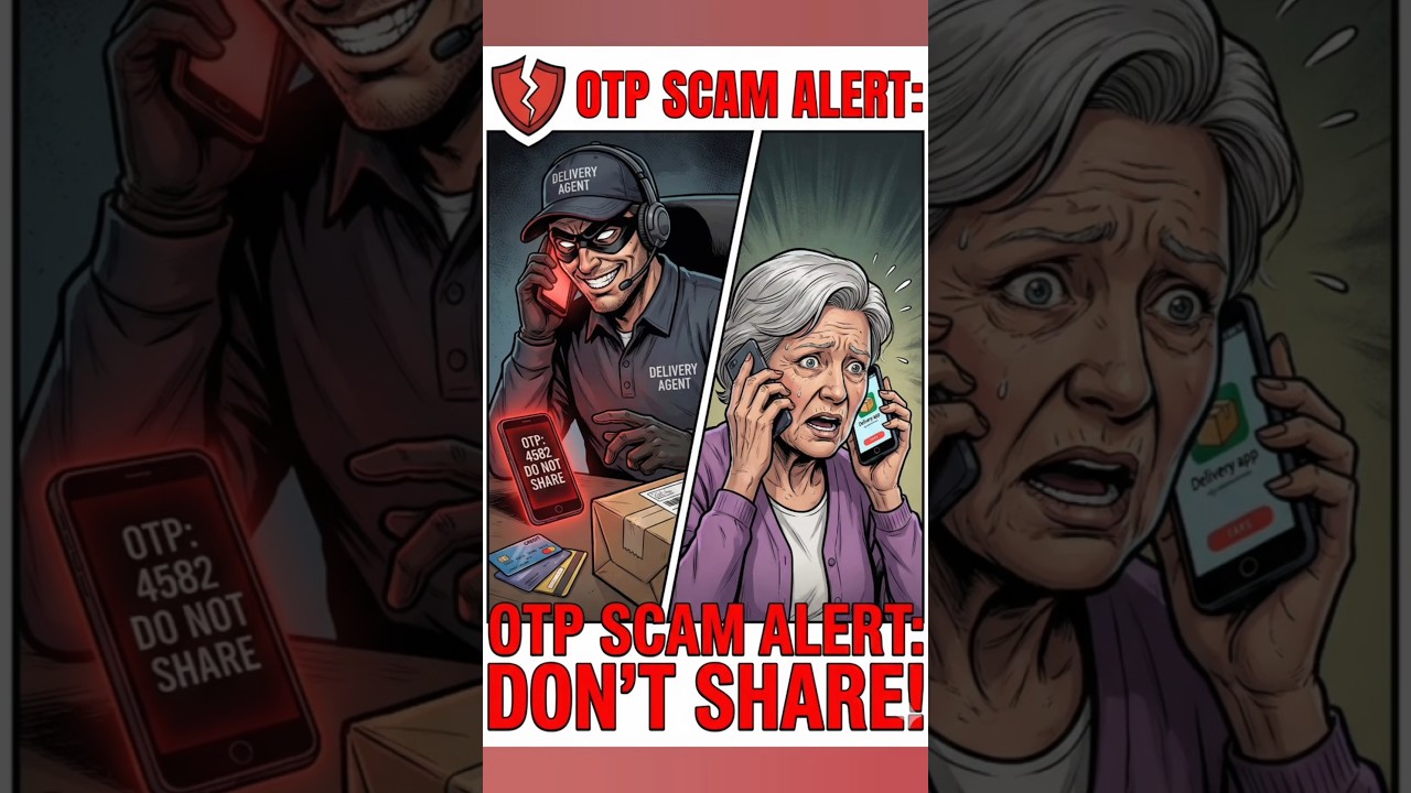 OTP Scam Se Bache | Ek Galti Aur Bank Account Khali 😱 | Latest Fraud Alert 2026