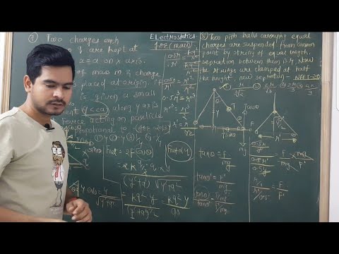 JEE MAINS | special question | electrostatic | sachin sir