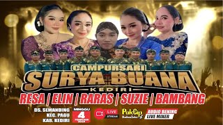 [LiVE] CAMPURSARi SURYA BUANA Malam ini || 4 - 02 - 2024 ||Semanding Pagu Kediri