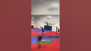 How We Help Players Achieve Good Footwork From a Bounce Pass!