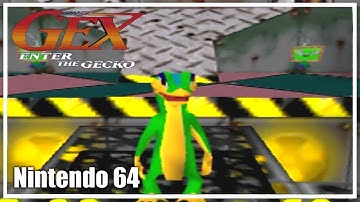 Gex 64: Enter The Gecko 100% Nintendo 64 Walkthrough (Bugged Out)