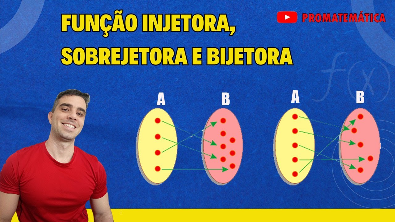 CLASSIFICAÇÃO DE FUNÇÕES: INJETORA, SOBREJETORA E BIJETORA. - YouTube