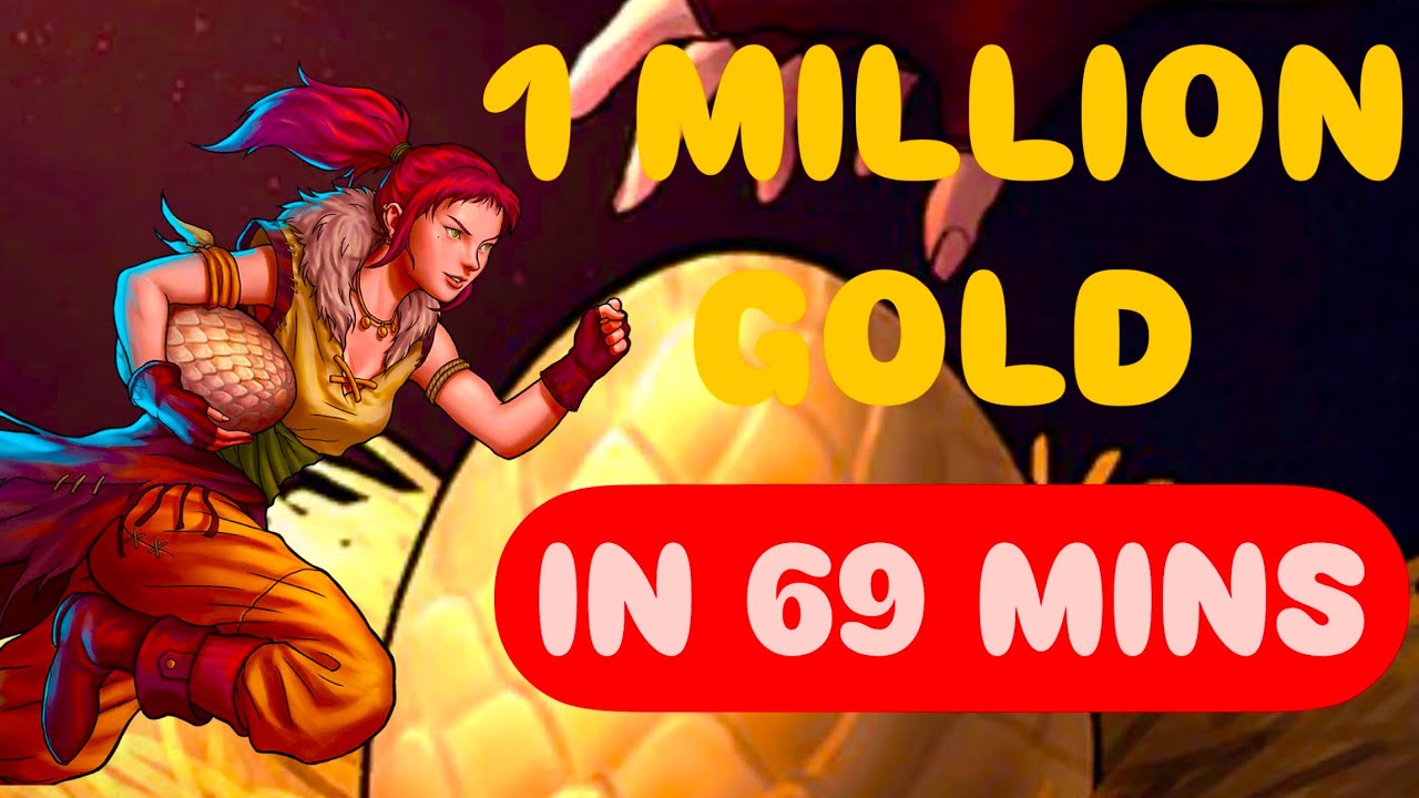 Gems of War Gold Farming Team! 1 MILLION Gold in 69 Minutes. 