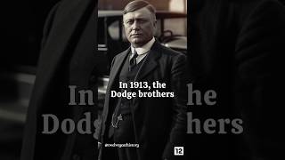 The Dodge Brothers start the Dodge Car Company: 1913 to 1920