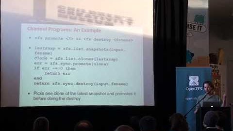 Chris Siden - Channel Programs - OpenZFS Dev Summit 2014