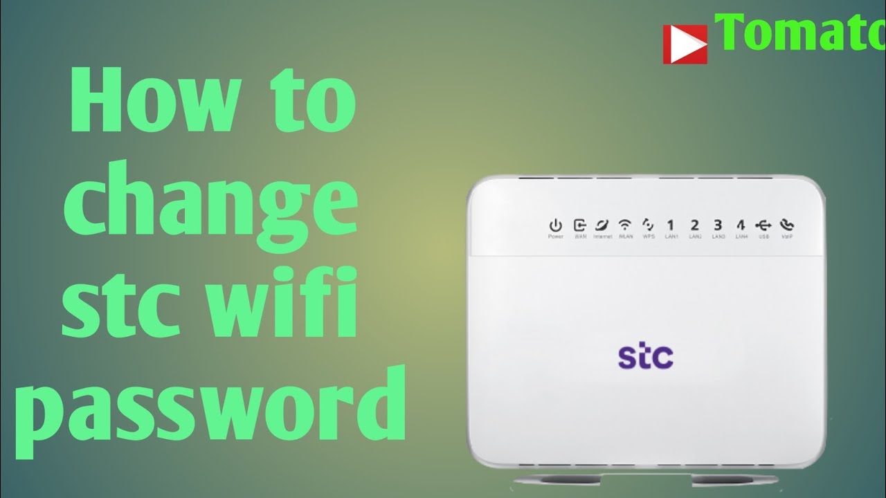 How to change stc wifi password - YouTube