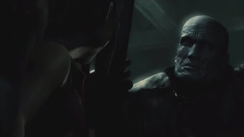 RESIDENT EVIL 2 REMAKE - CLAIRE SAVES SHERRY AND WILLIAM BIRKIN VS MR.X