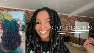 My Biggest Expert Tips For Starter Locs! | Starter Loc Tips