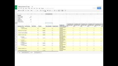 Feedback with Google forms and Flubaroo