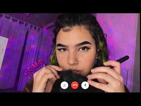 ASMR AMIGA VIRTUAL FAZENDO VOCÊ DORMIR EM LIGAÇÃO