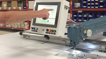 How to Load a New Frame | Programmable Pattern Sewing Machine | ABM | CNC Quilter